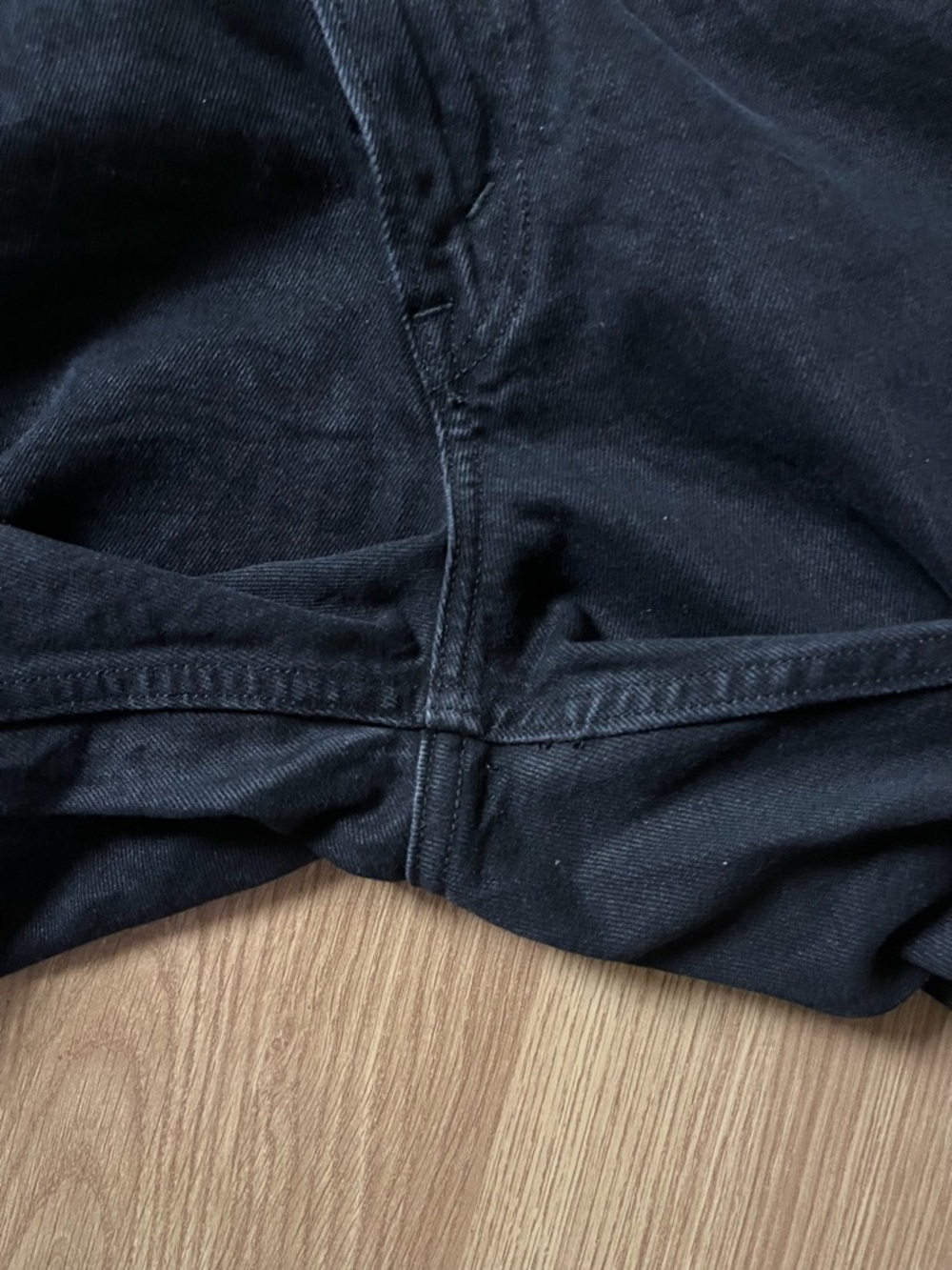 Abercrombie & Fitch Curve Love Ultra High Rise 90s Straight Jean Black - Picture 13 of 13